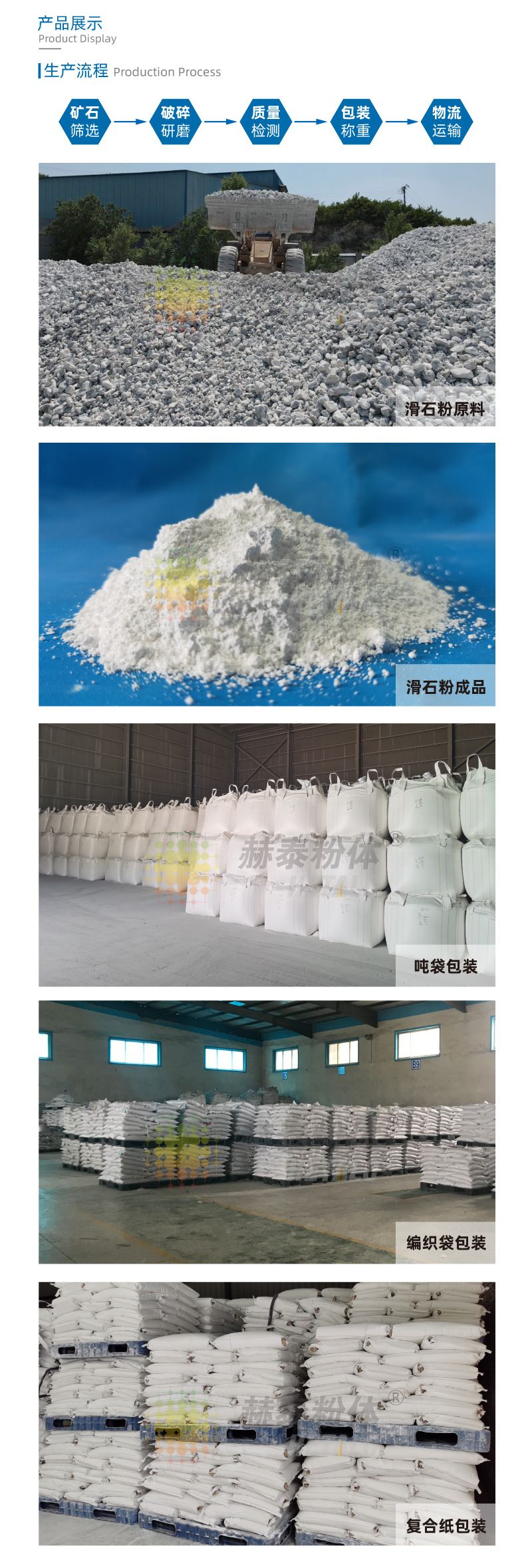 涂料級滑石粉 用于工業底漆 耐酸堿性好 細度穩定(圖5)